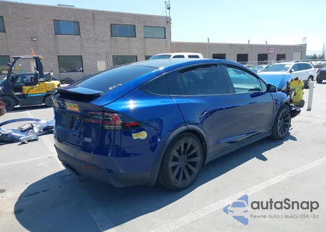 2022 Tesla Model X Plaid Tri Motor All-Wheel Drive из США, поврежденный, VIN 7SAXCBE65NF349830
